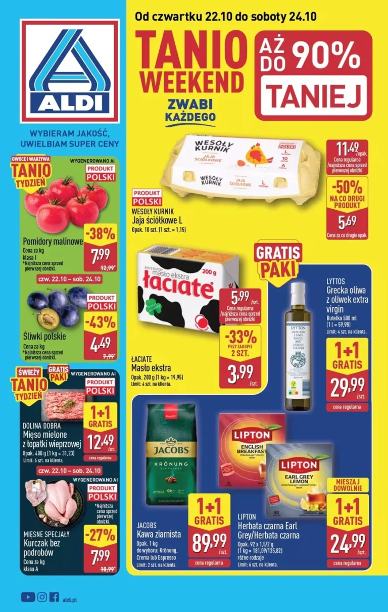 Aldi Gazetka od 22.10.2026