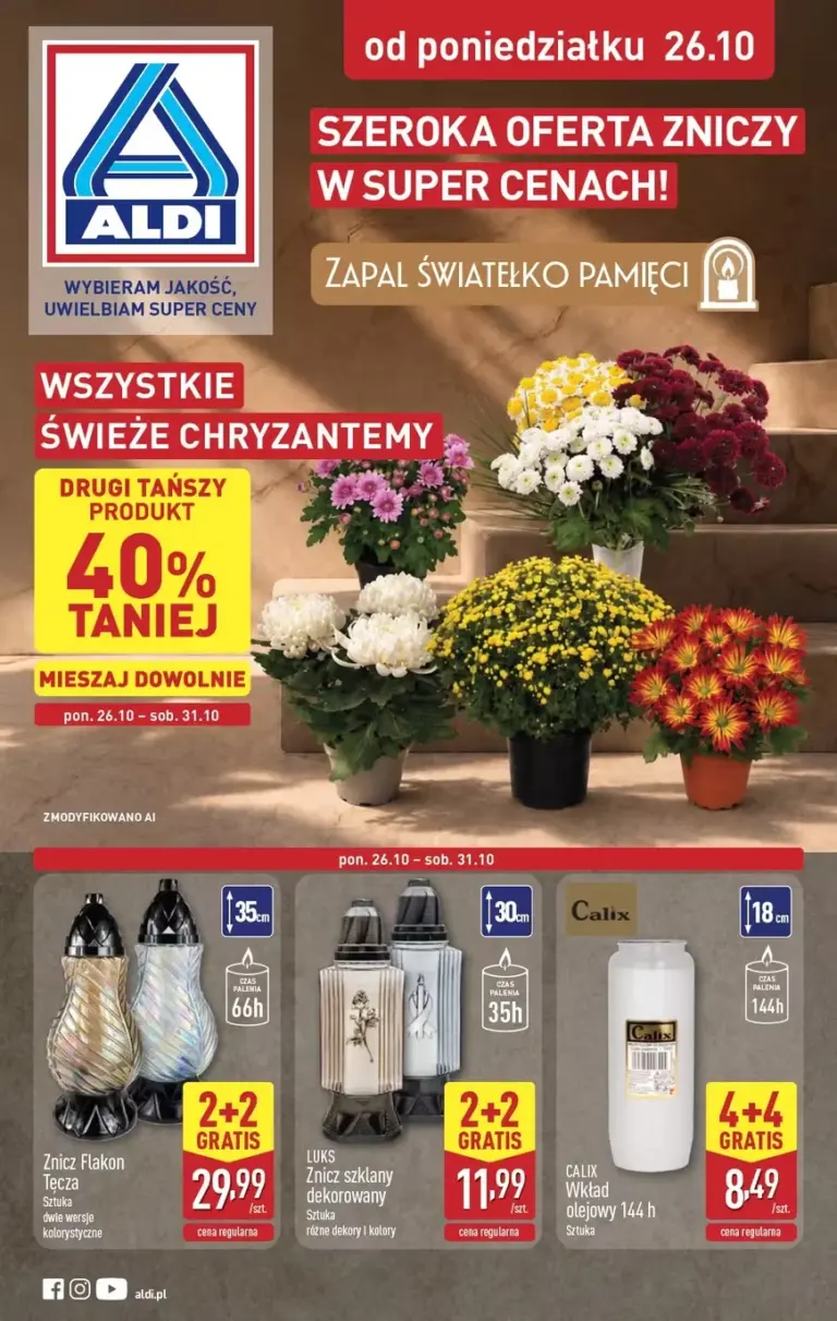 Aldi Gazetka od 26.10.2026