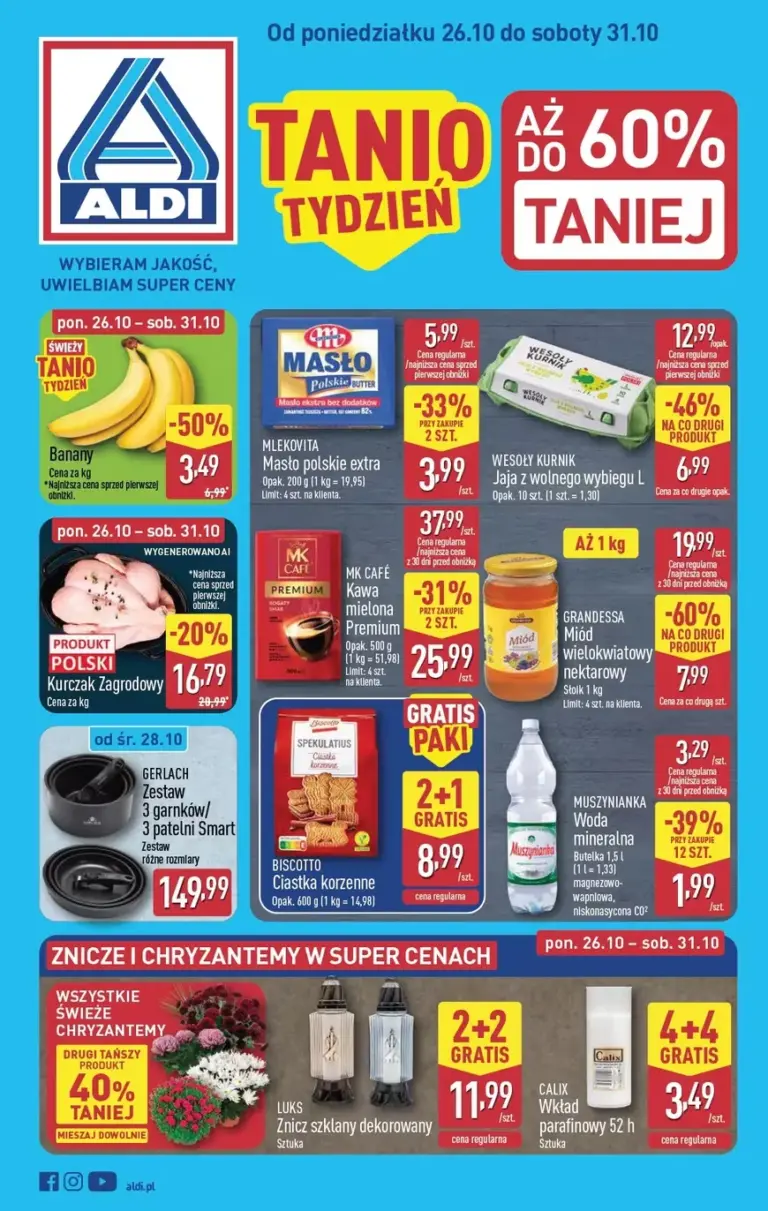 Aldi Gazetka od 26.10.2026