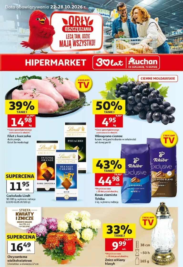 Auchan Gazetka od 22.10.2026