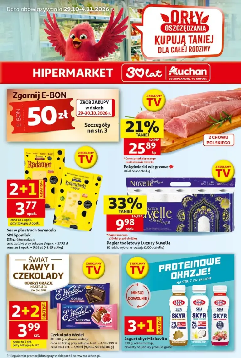Auchan Gazetka od 29.10.2026