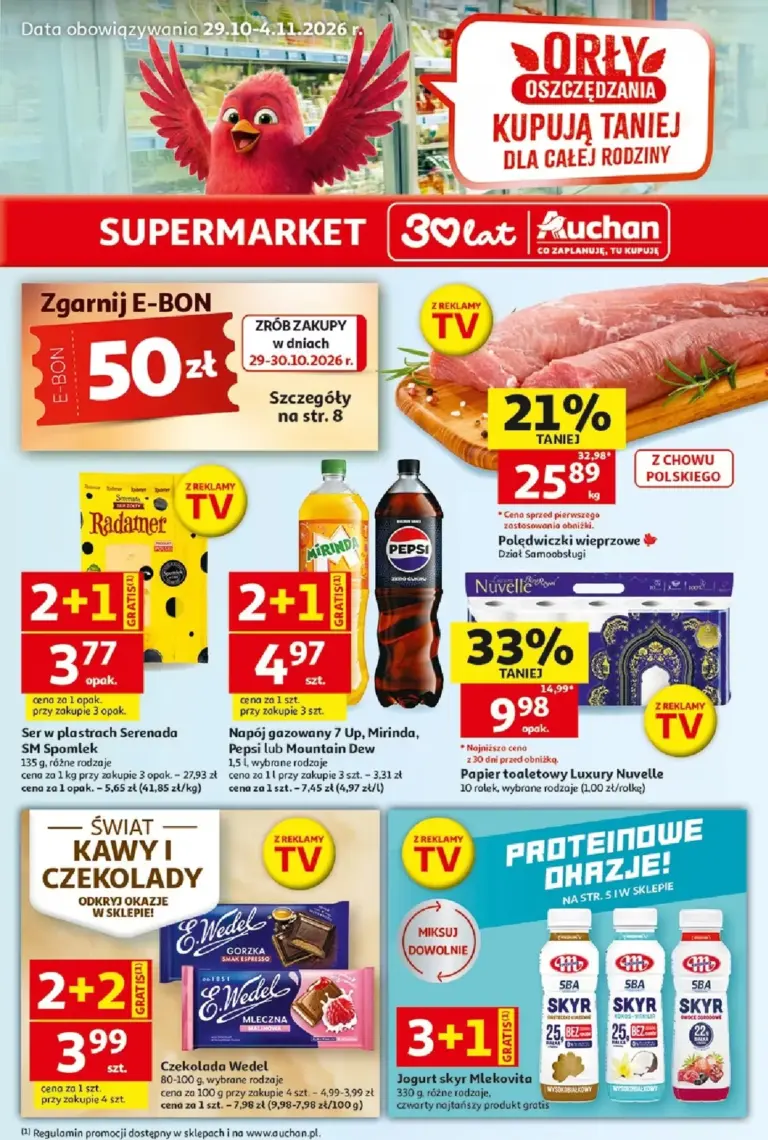 Auchan Gazetka od 29.10.2026