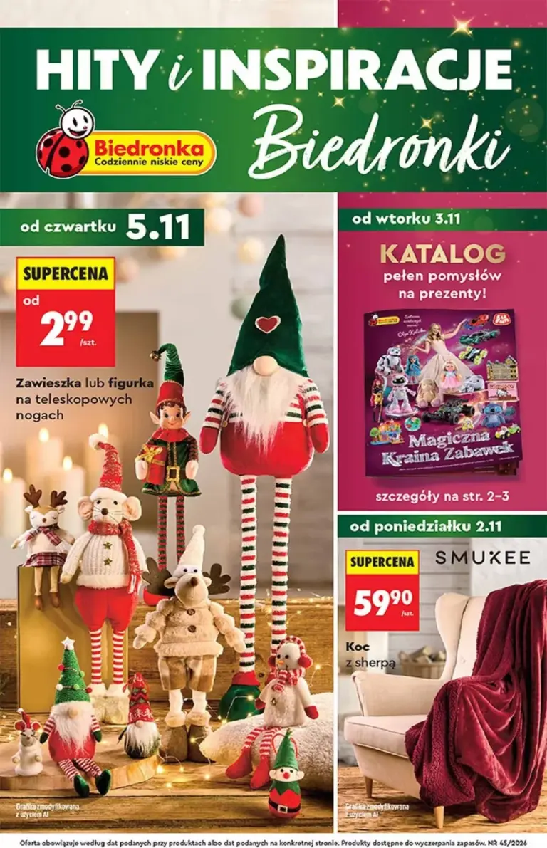 Biedronka Gazetka od 02.11.2026