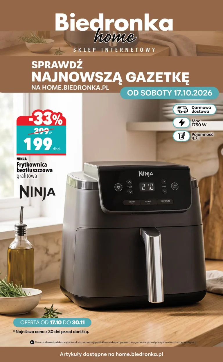 Biedronka Gazetka od 17.10.2026