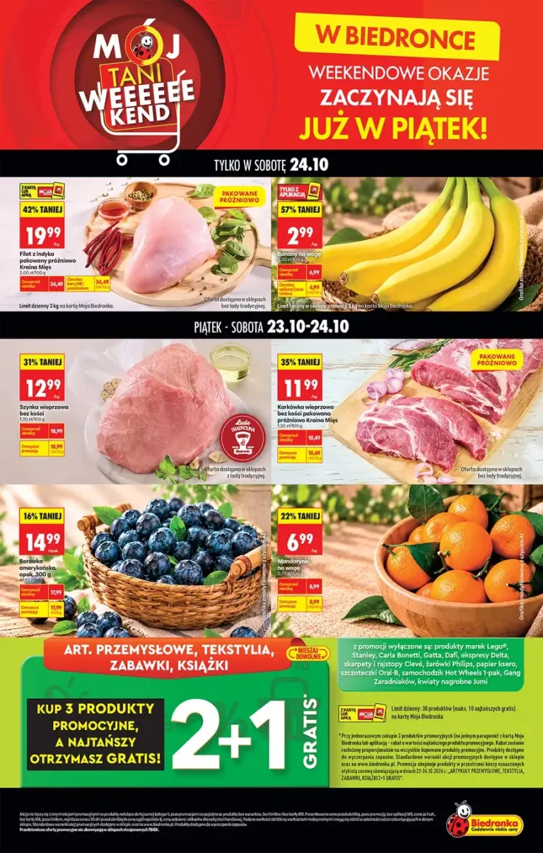Biedronka Gazetka od 23.10.2026