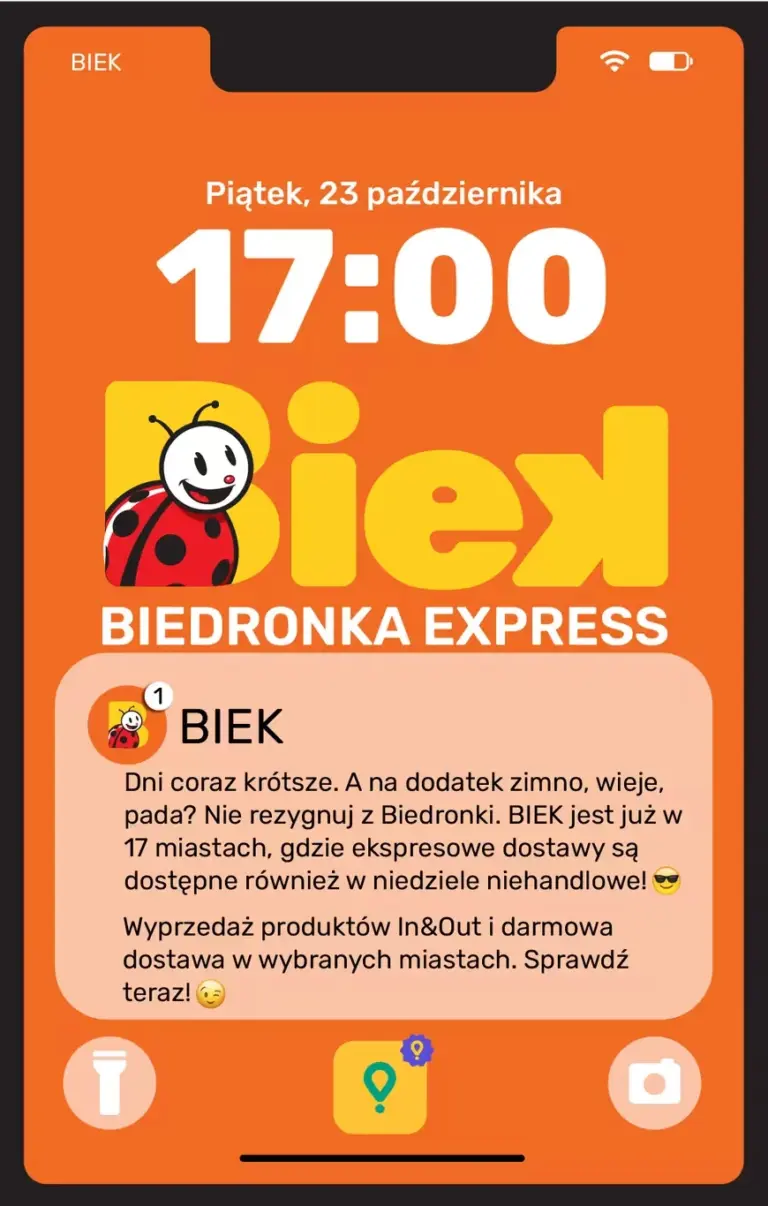 Biedronka Gazetka od 23.10.2026