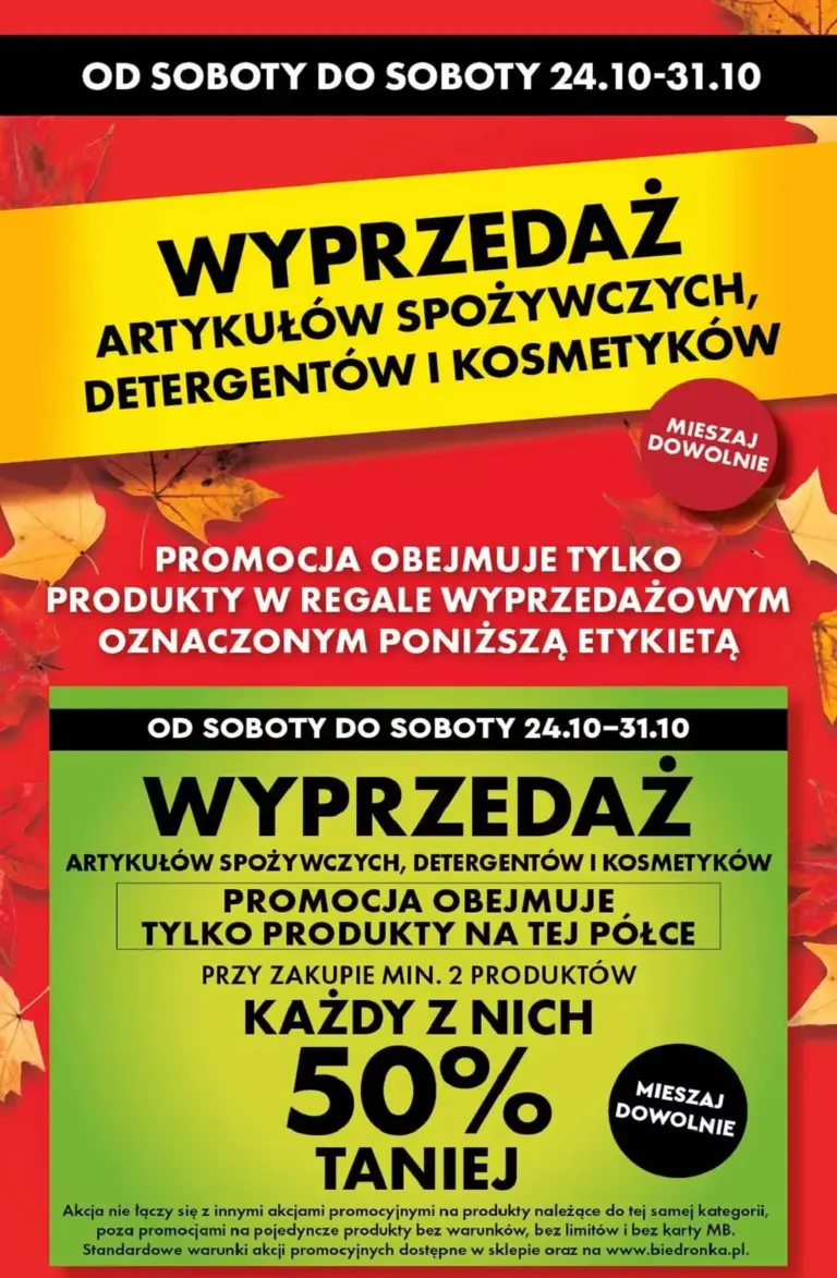 Biedronka Gazetka od 24.10.2026