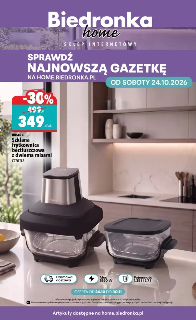 Biedronka Gazetka od 24.10.2026