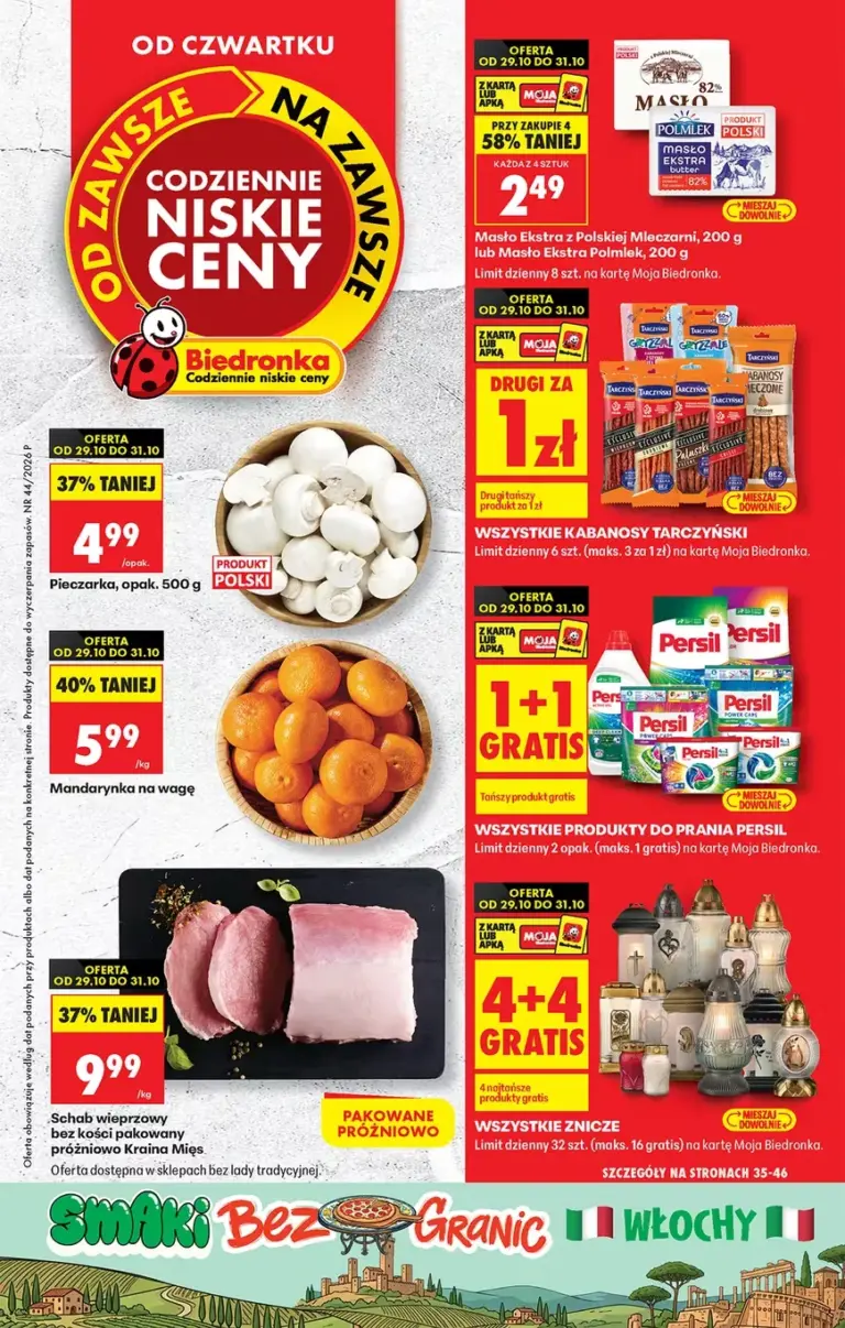 Biedronka Gazetka od 29.10.2026