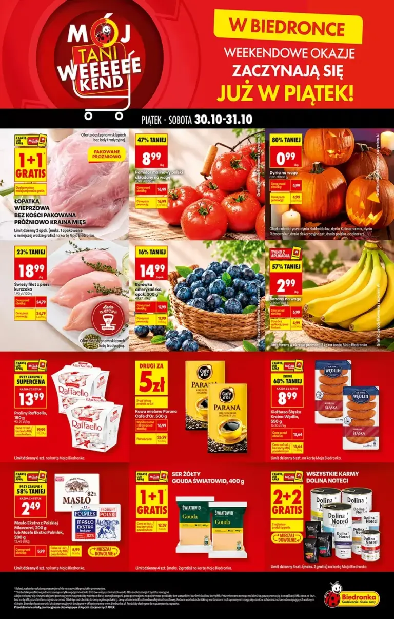 Biedronka Gazetka od 30.10.2026