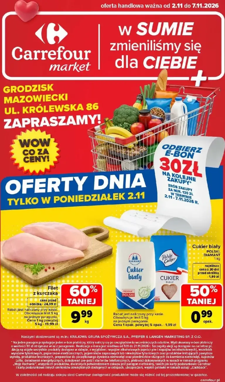 Carrefour Gazetka od 02.11.2026