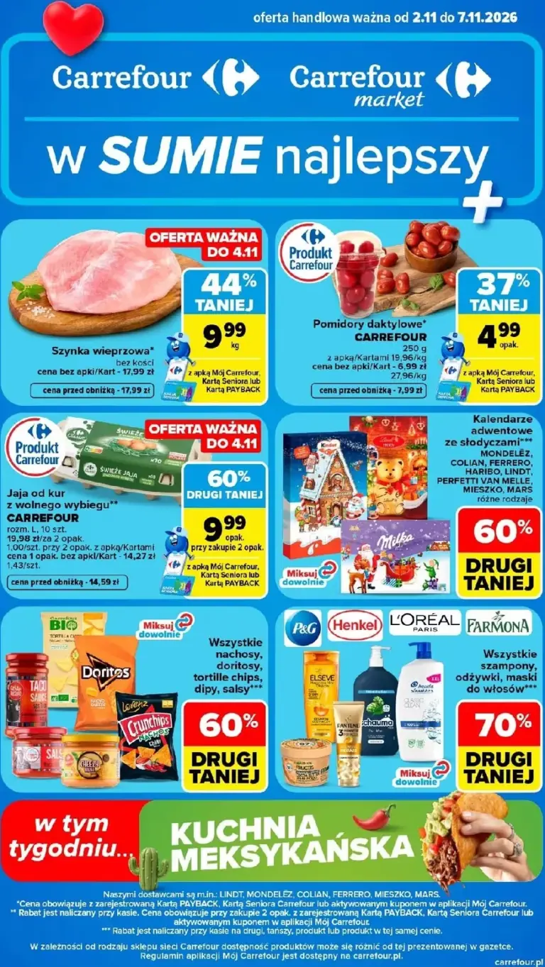 Carrefour Gazetka od 02.11.2026