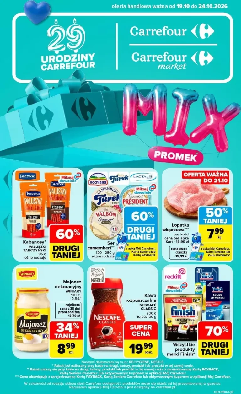 Carrefour Gazetka od 19.10.2026
