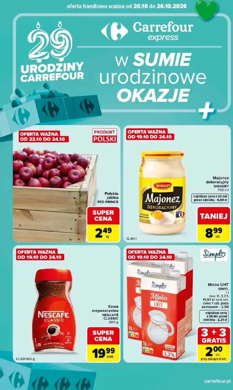 Carrefour Gazetka od 20.10.2026