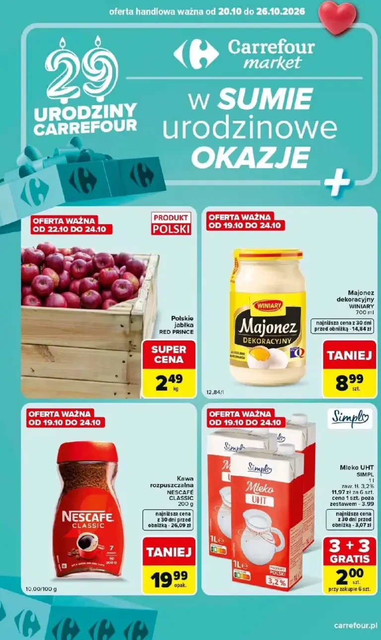 Carrefour Gazetka od 20.10.2026
