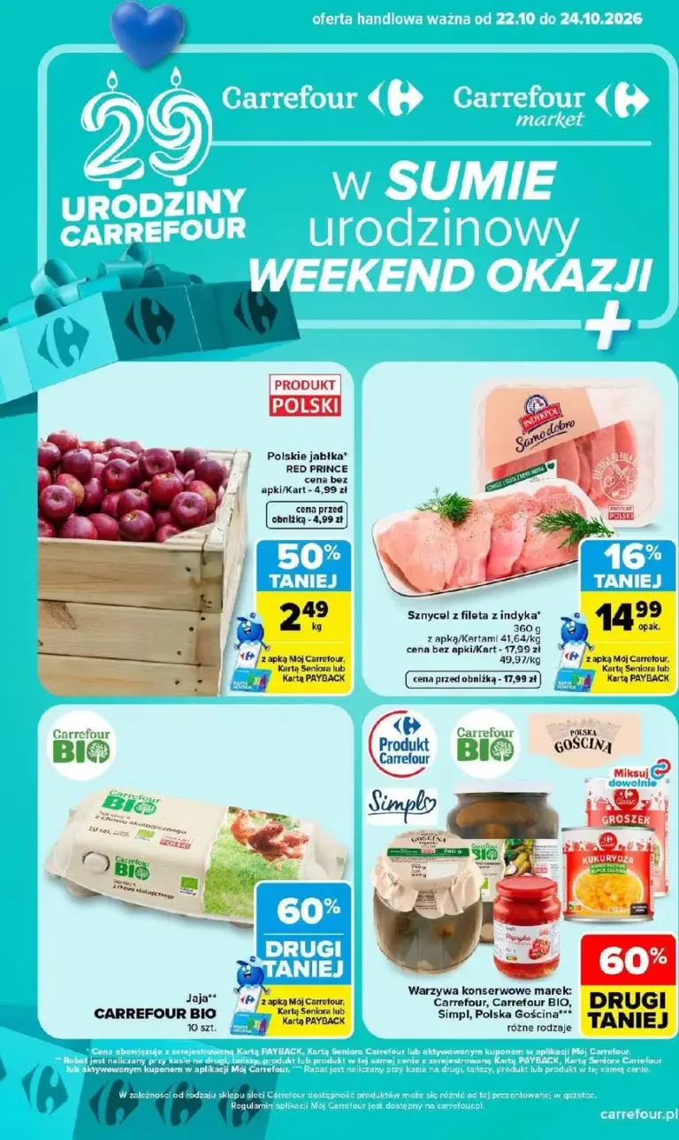 Carrefour Gazetka od 22.10.2026