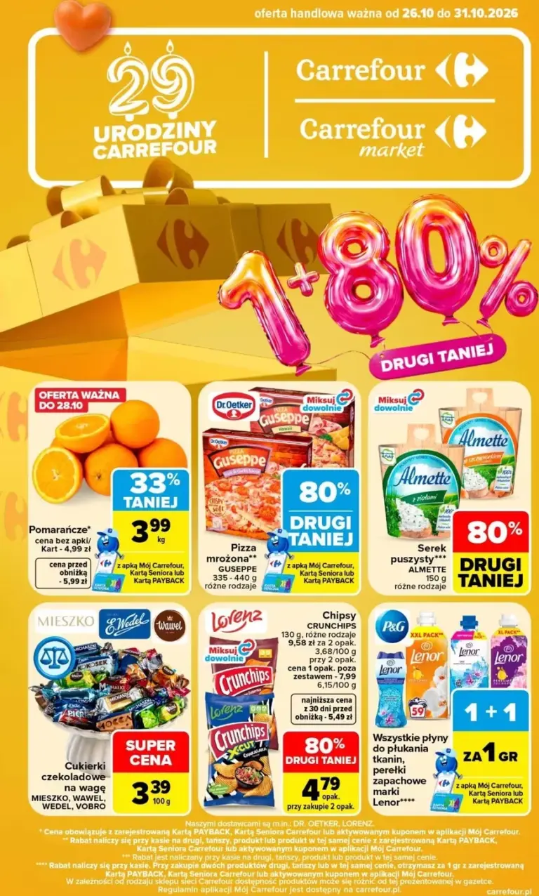 Carrefour Gazetka od 26.10.2026