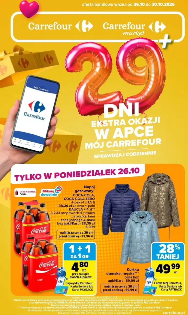 Carrefour Gazetka od 26.10.2026
