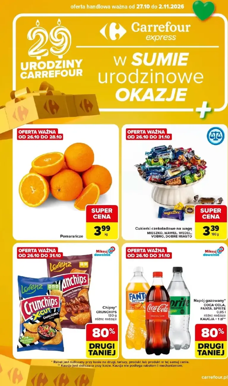 Carrefour Gazetka od 27.10.2026