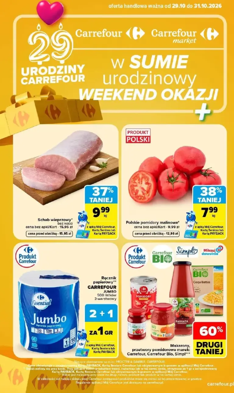 Carrefour Gazetka od 29.10.2026