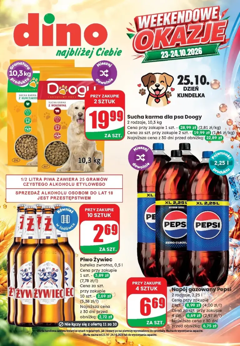 Dino Gazetka od 23.10.2026