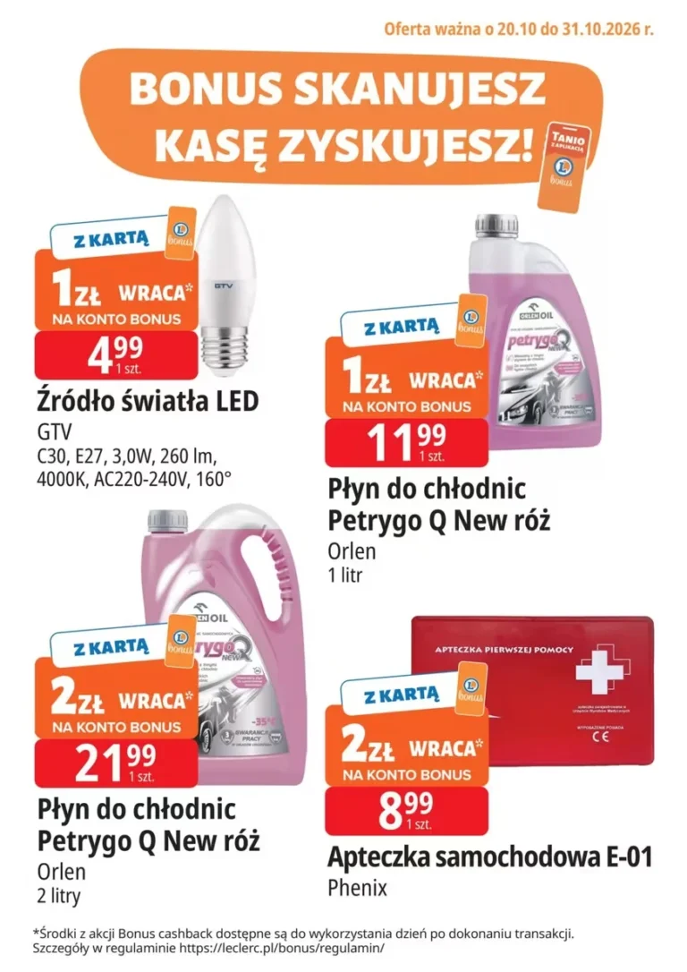 E.Leclerc Gazetka od 20.10.2026