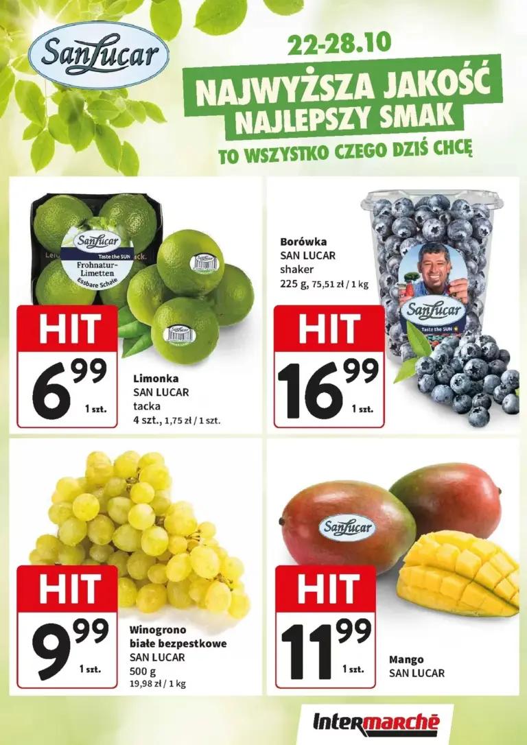 Intermarché Gazetka od 22.10.2026