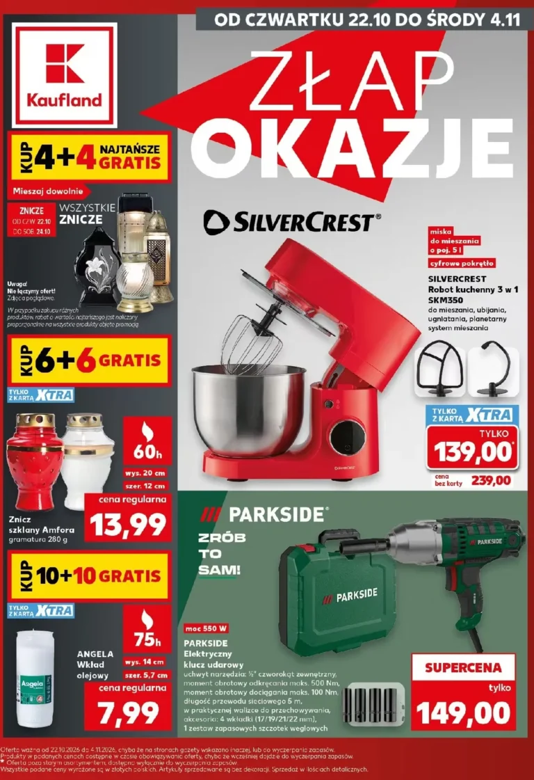 Kaufland Gazetka od 22.10.2026