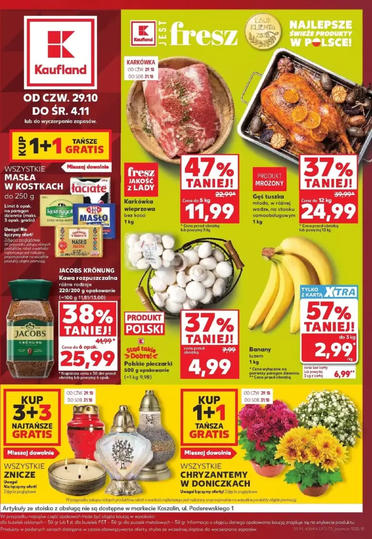 Kaufland Gazetka od 29.10.2026