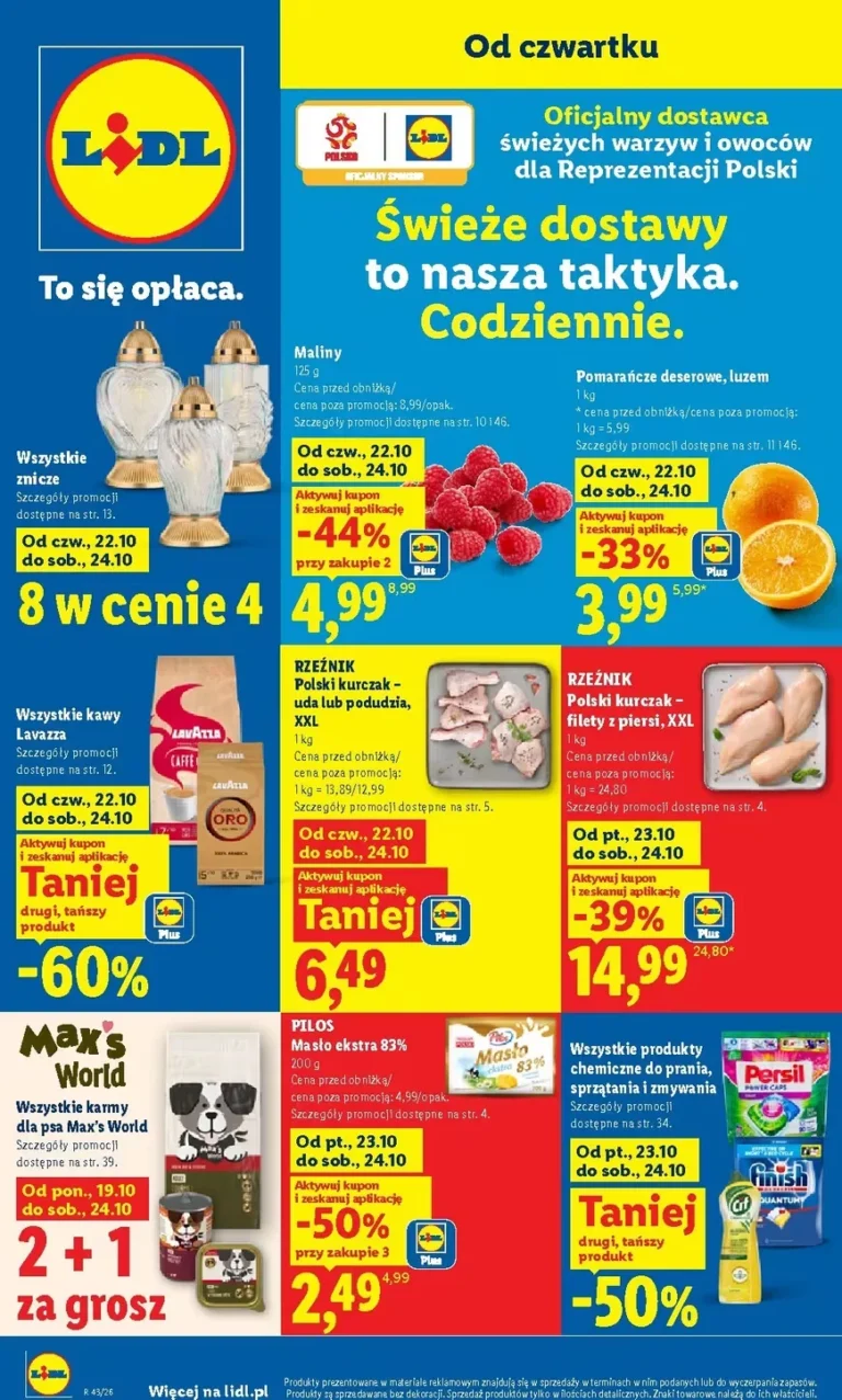 Lidl Gazetka od 22.10.2026