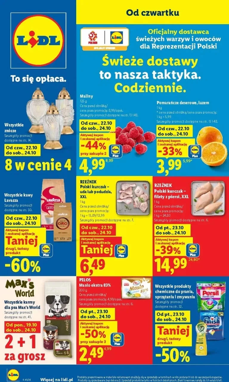 Lidl Gazetka od 22.10.2026