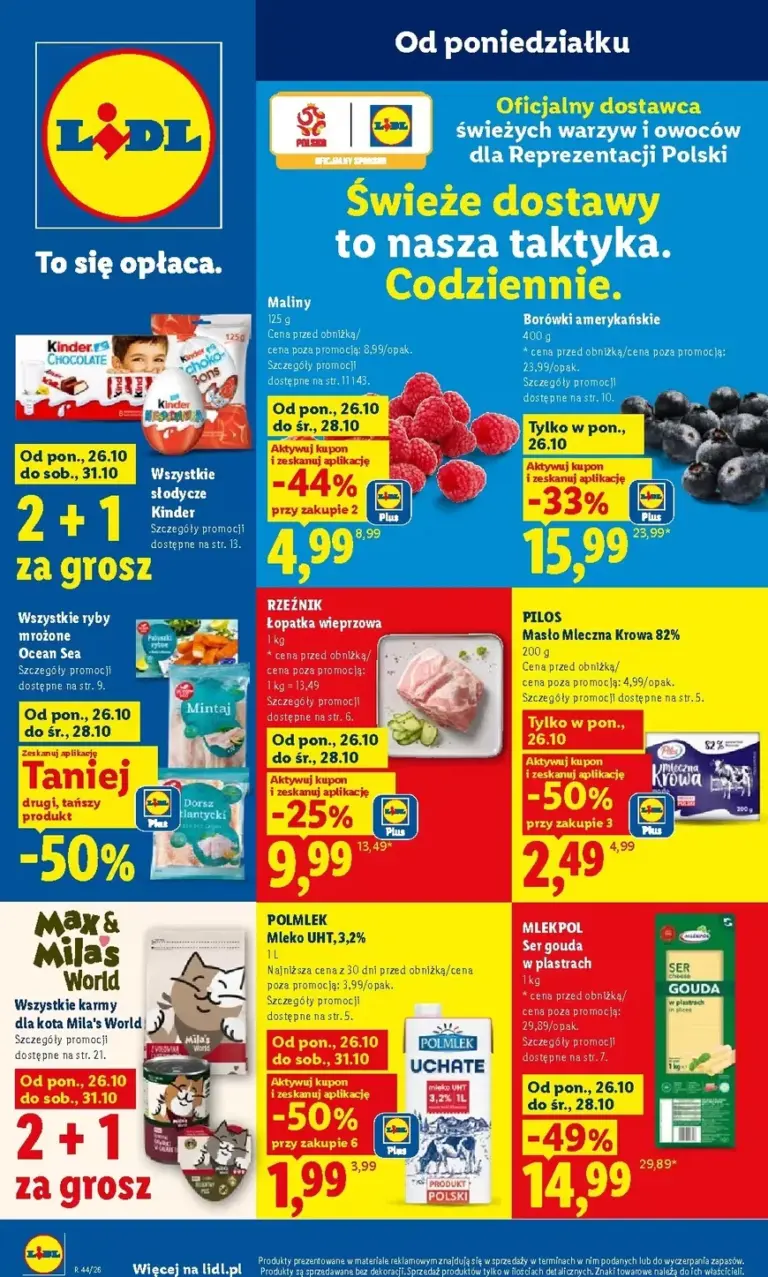 Lidl Gazetka od 26.10.2026