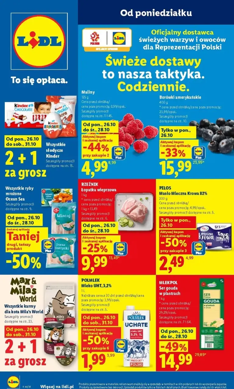 Lidl Gazetka od 26.10.2026