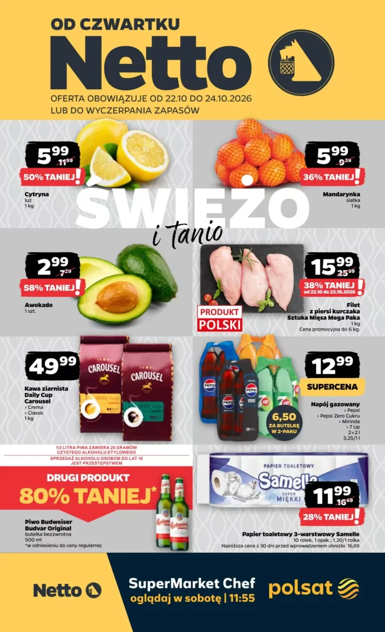 Netto Gazetka od 22.10.2026