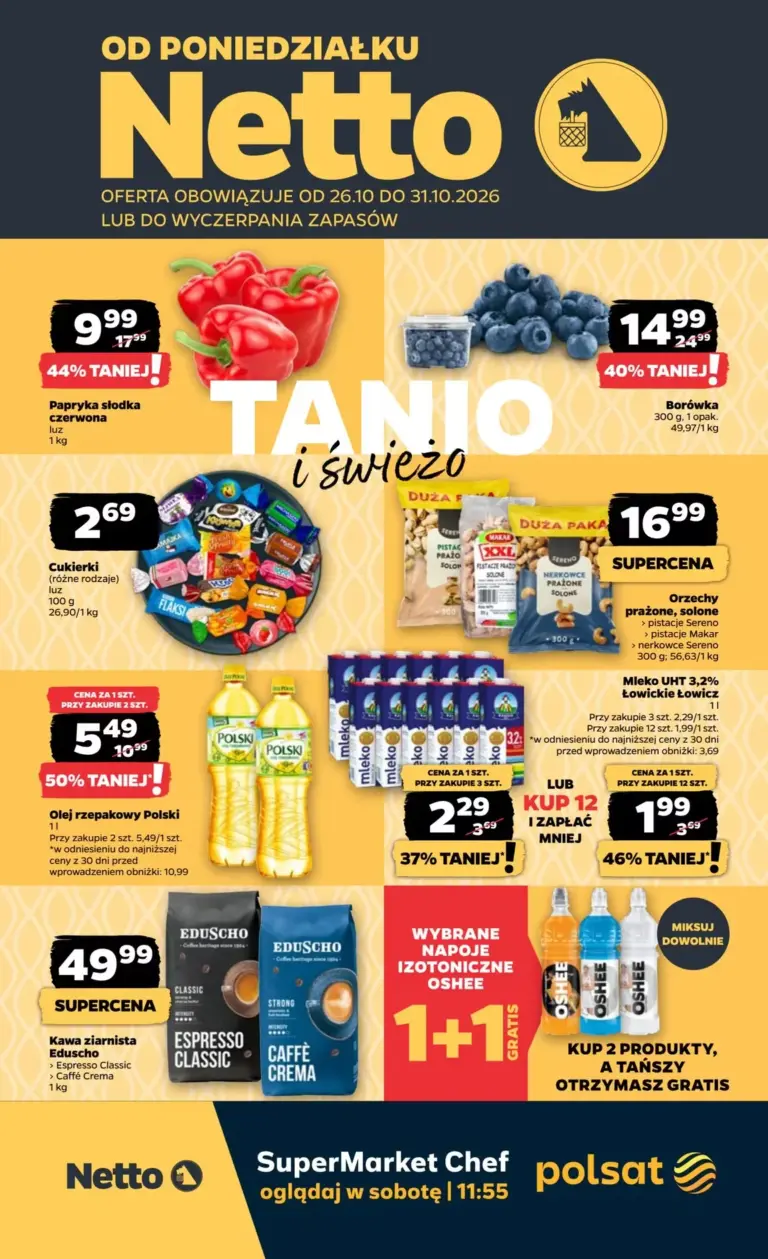 Netto Gazetka od 26.10.2026