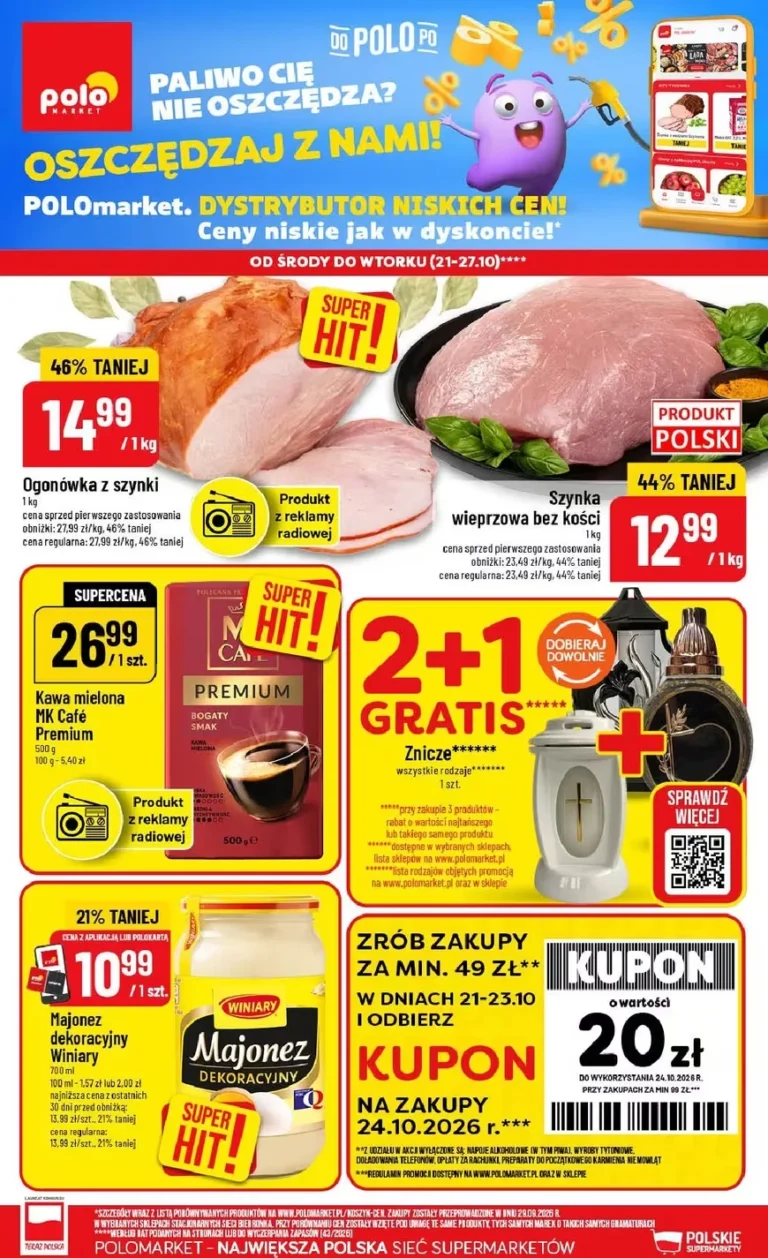 POLOmarket Gazetka od 21.10.2026