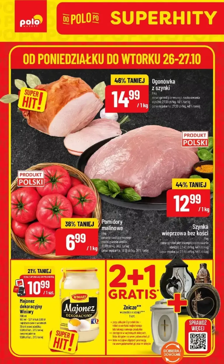 POLOmarket Gazetka od 26.10.2026