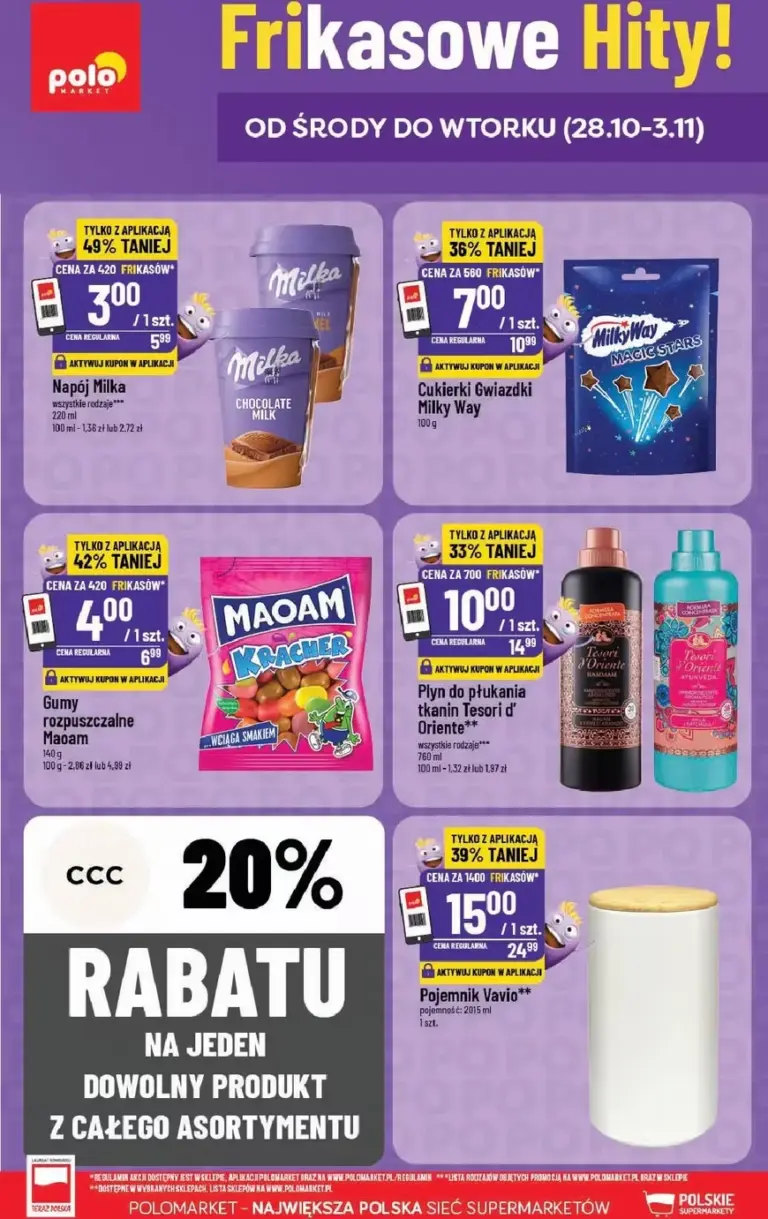 POLOmarket Gazetka od 28.10.2026