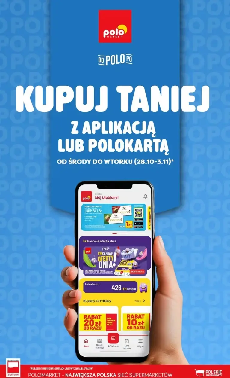 POLOmarket Gazetka od 28.10.2026