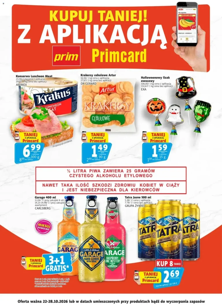 Prim Market Promocje od 22.10.2026