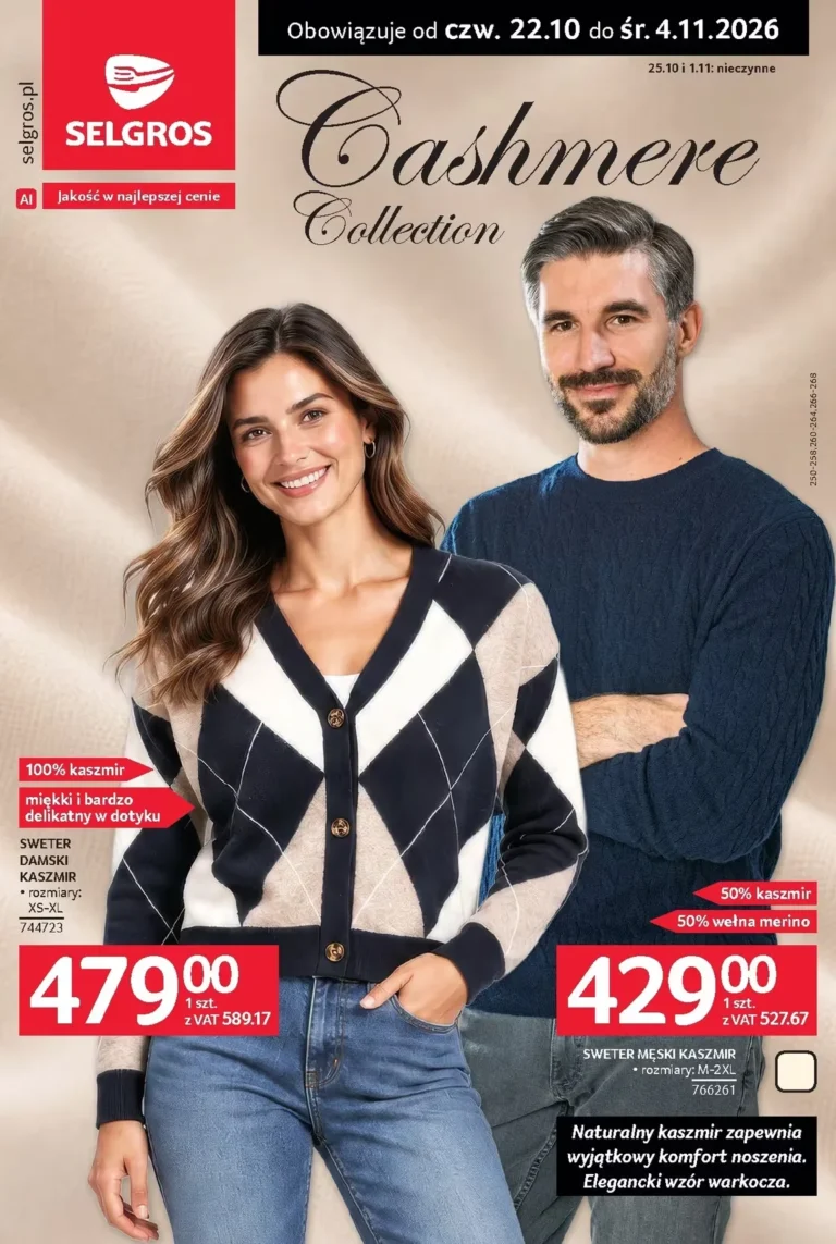 Selgros Cash&Carry Gazetka od 22.10.2026