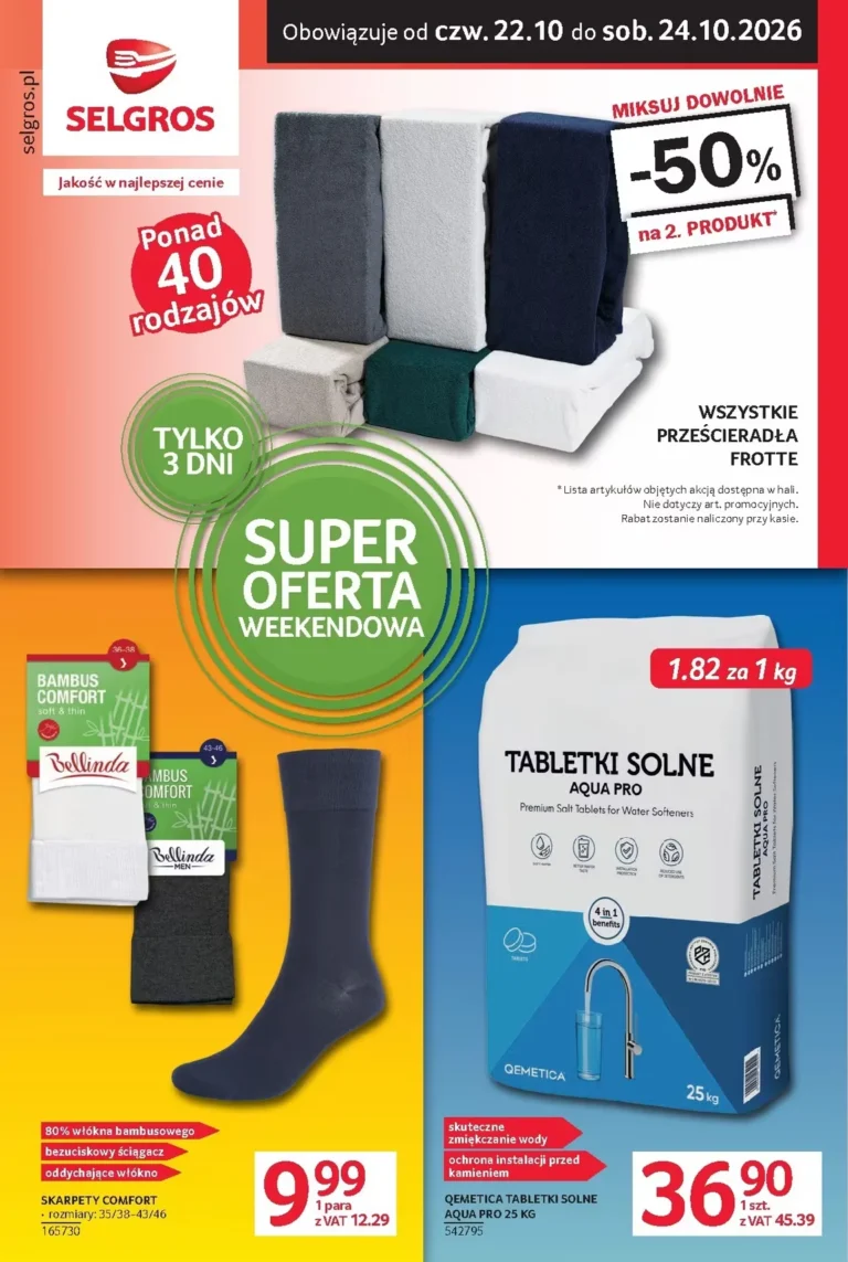 Selgros Cash&Carry Gazetka od 22.10.2026