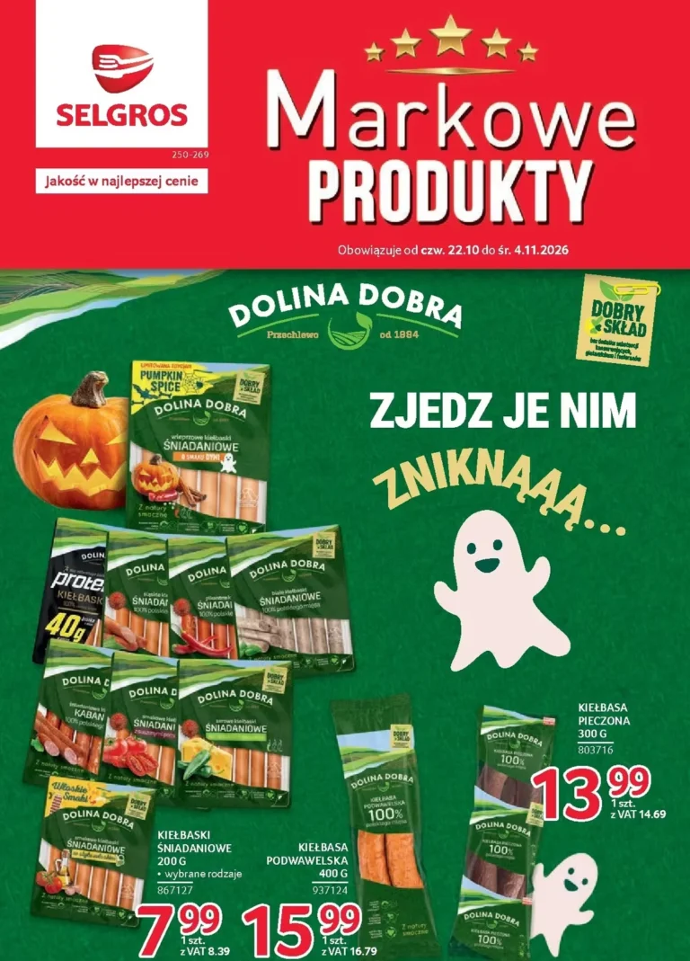 Selgros Cash&Carry Gazetka od 22.10.2026