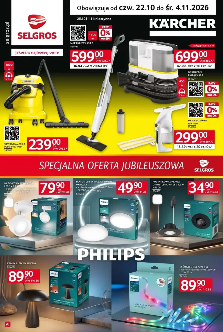 Selgros Cash&Carry Gazetka od 22.10.2026