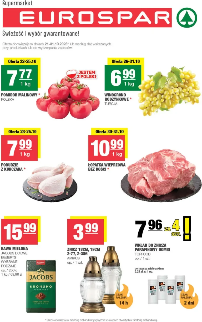 Spar Gazetka od 21.10.2026