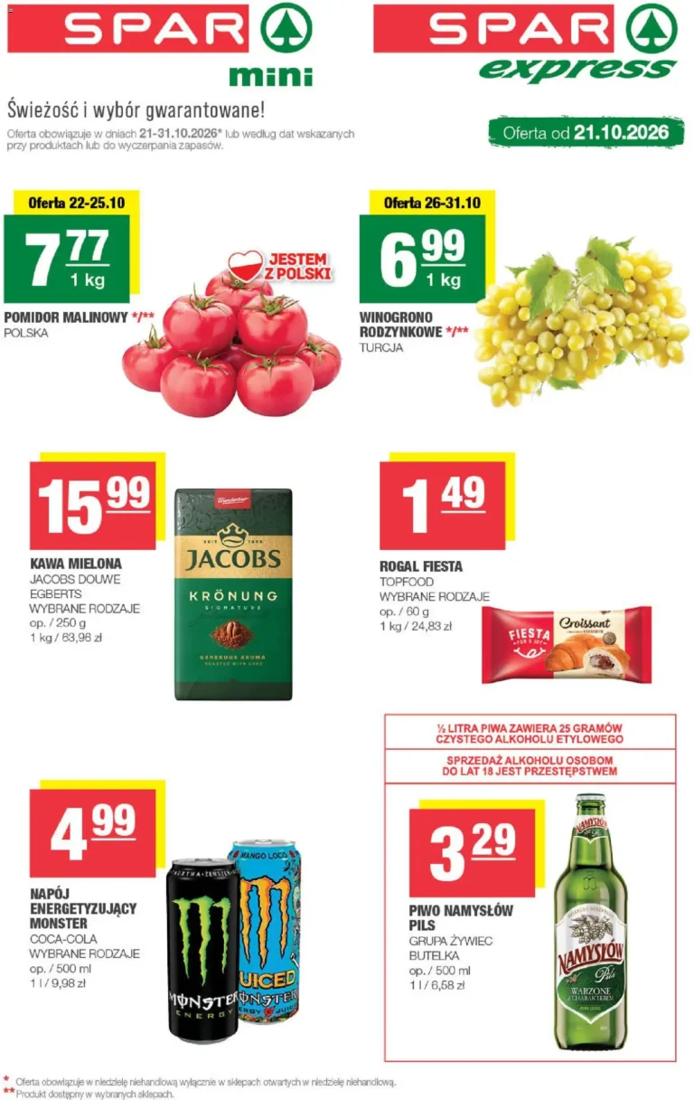 Spar Gazetka od 21.10.2026