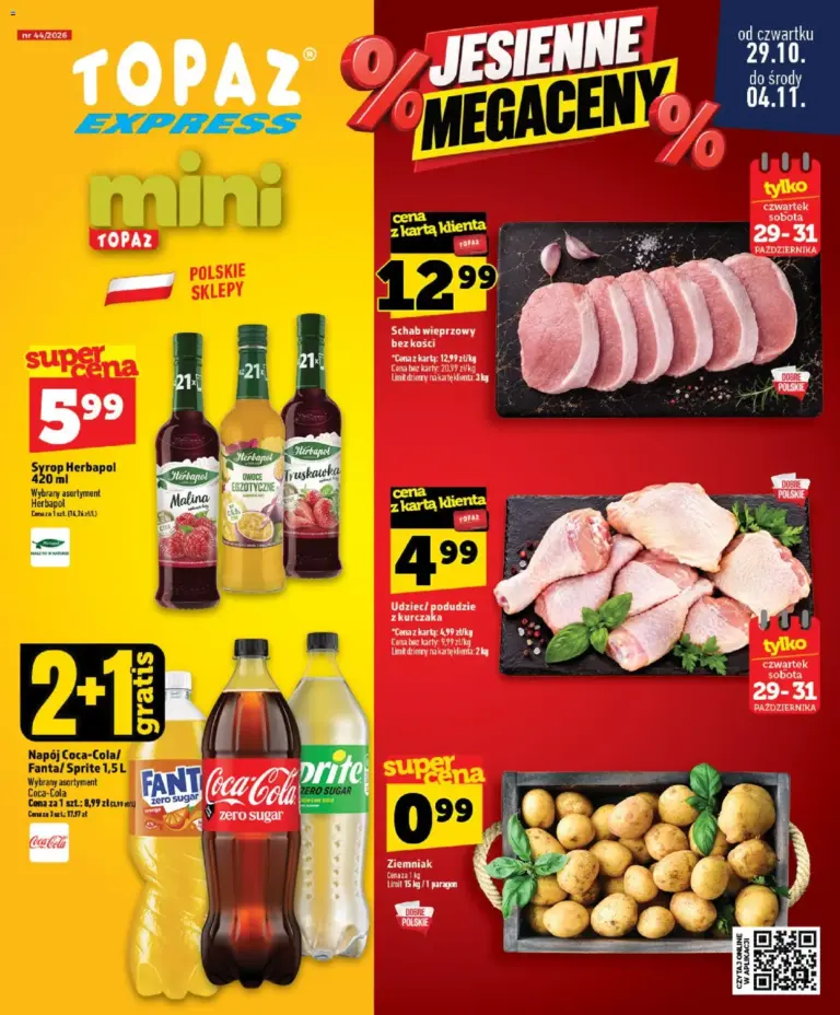 Topaz Gazetka od 29.10.2026