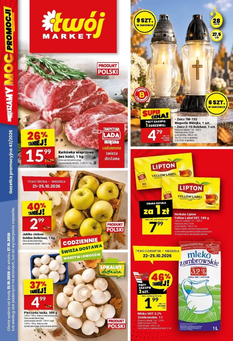 Twój Market Gazetka od 21.10.2026