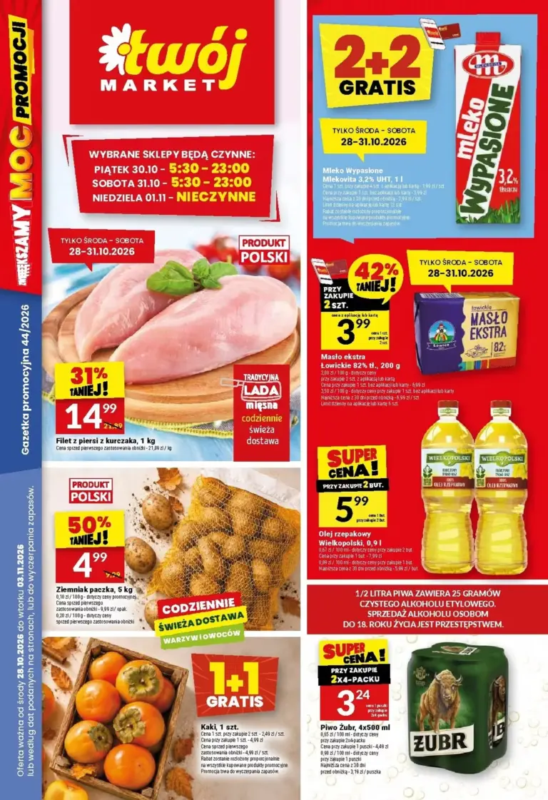 Twój Market Gazetka od 28.10.2026